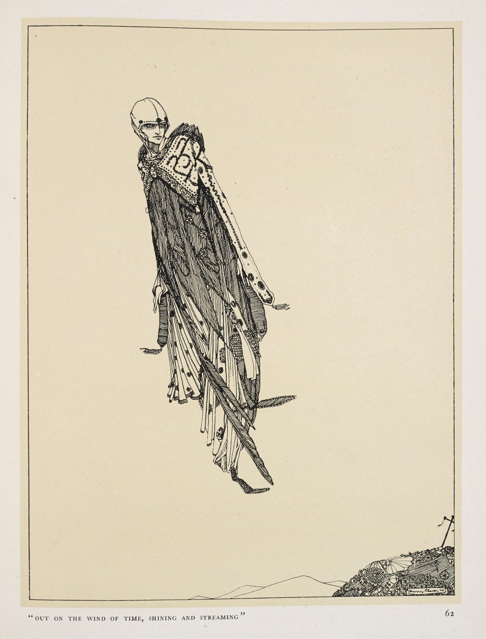 Le Grand Amant. "Dans le vent du temps, brillant et ruisselant" - Harry Clarke