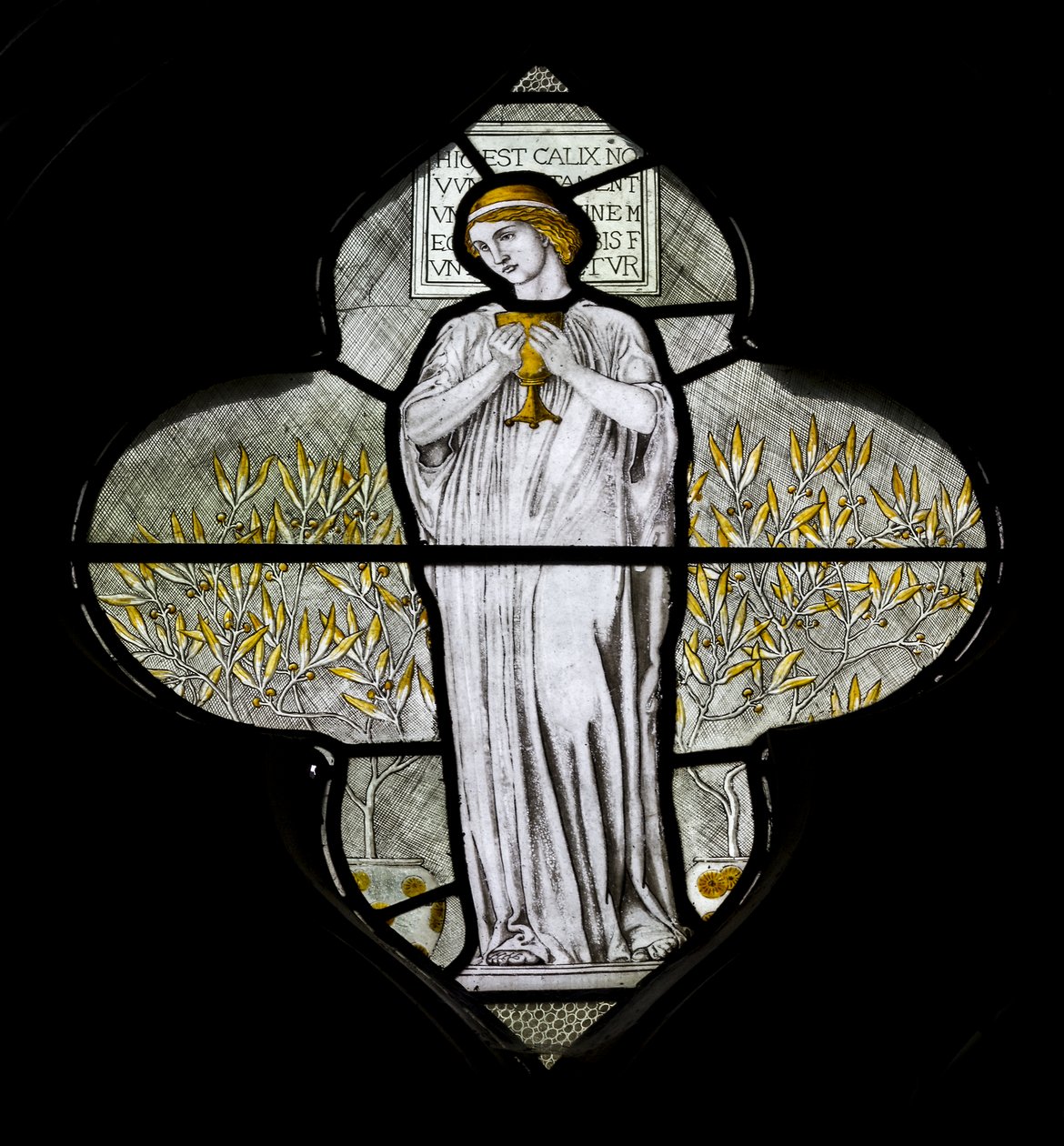 Minley, St Andrew, James Powell & Sons, Harry Ellis Wooldridge, Charité, 1870 - Harry Ellis Wooldridge