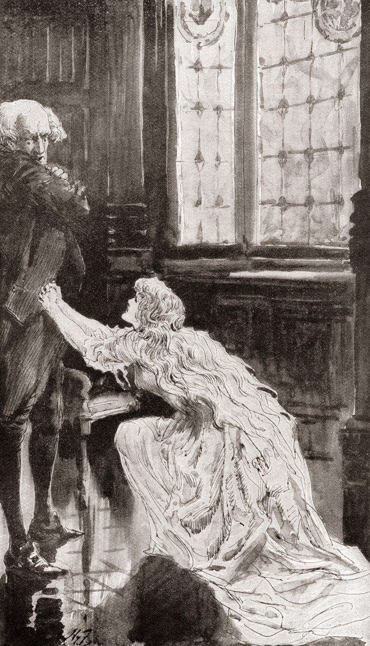 Illustration par Harry Furniss pour la nouvelle The Lazy Tour of Two Idle Apprentices de The Christmas Books de Charles Dickens - Harry Furniss