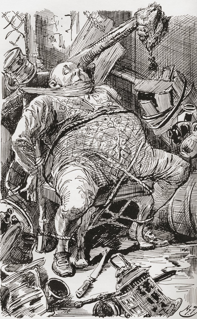 Illustration pour le roman de Charles Dickens 