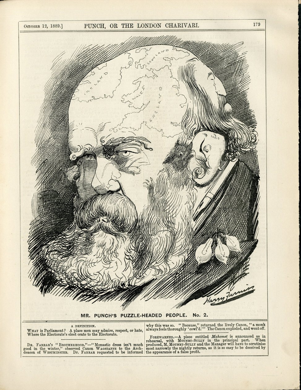 Illustration de Harry Furniss (1854-1925) dans Punch - Harry Furniss