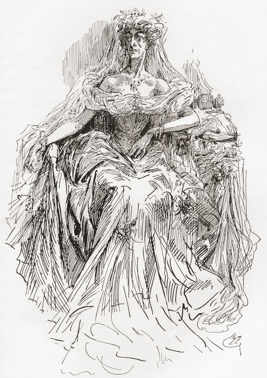 Miss Havisham - Harry Furniss