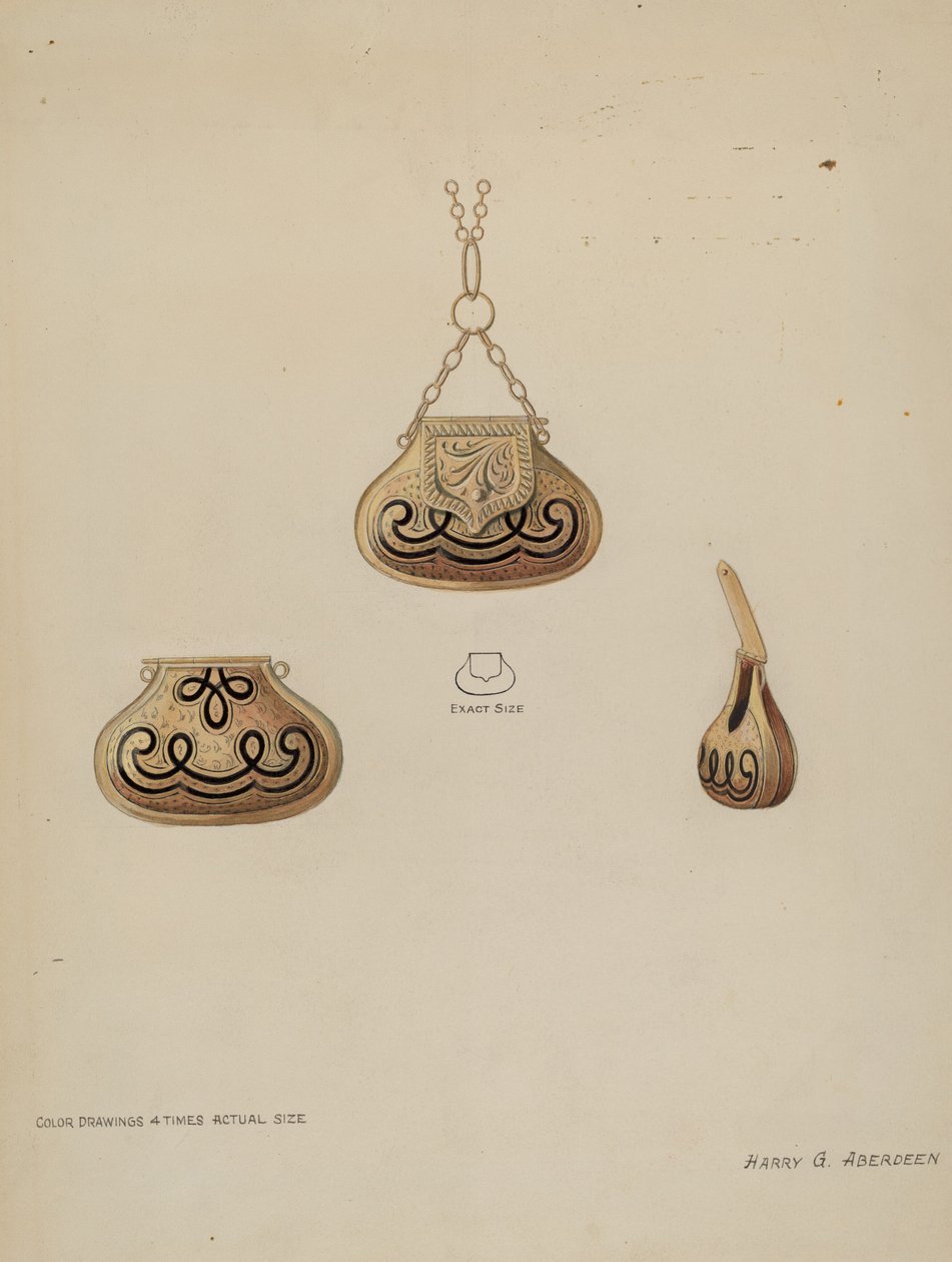 Médaillon pour parfum - Harry G. Aberdeen