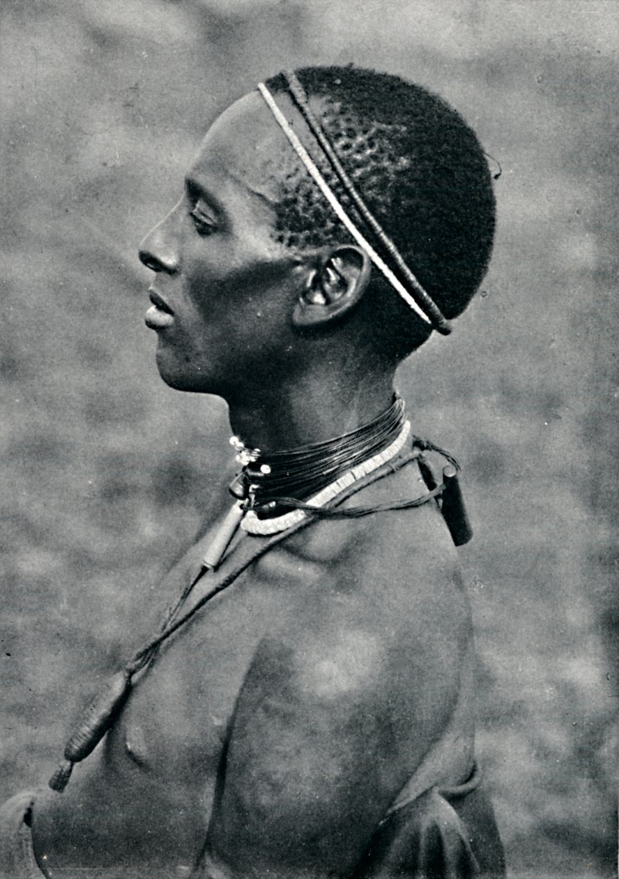 Un Hima de Mpororo, Afrique équatoriale, à l