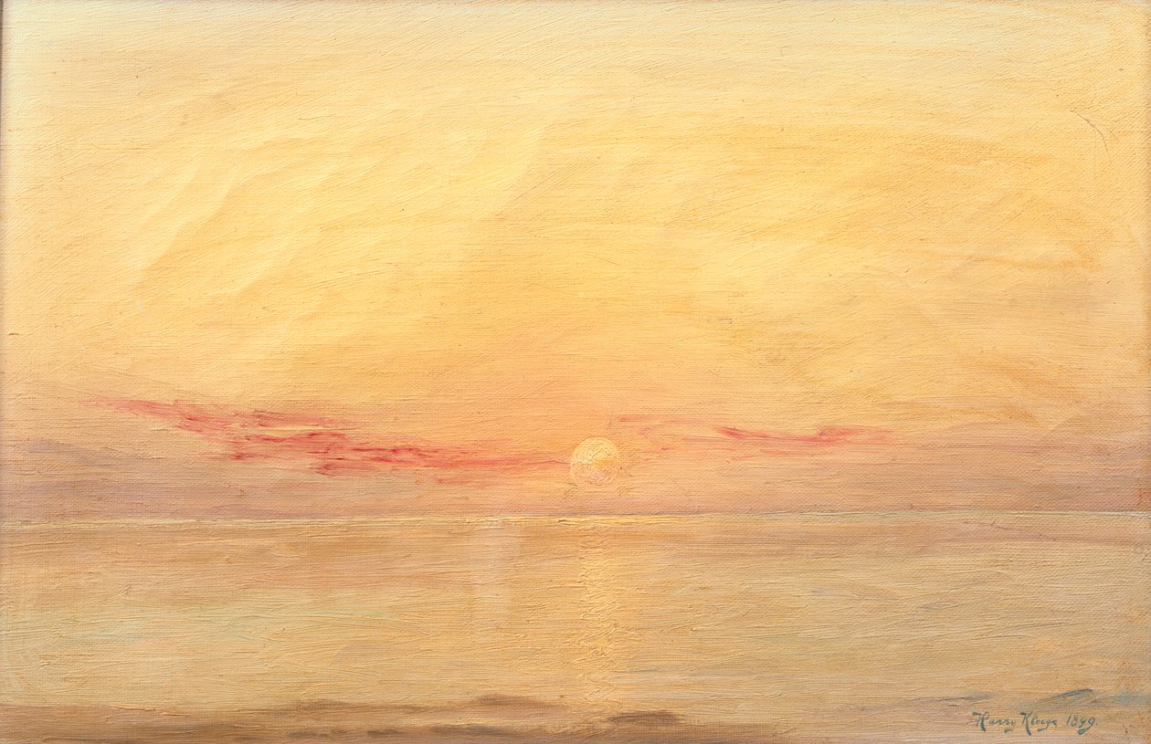 Coucher de soleil, Skagen - Harry Kluge