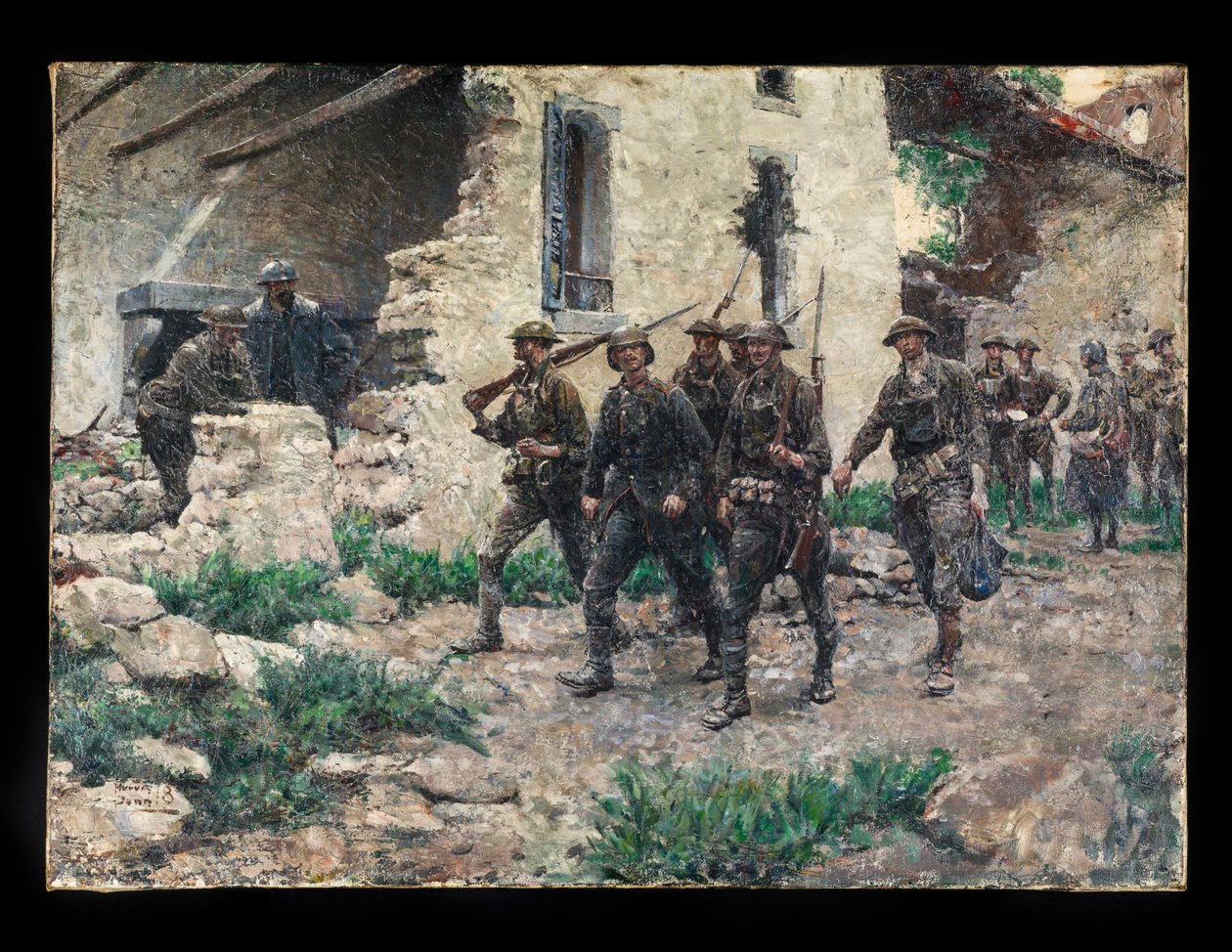 Le prisonnier - Harvey T. Dunn