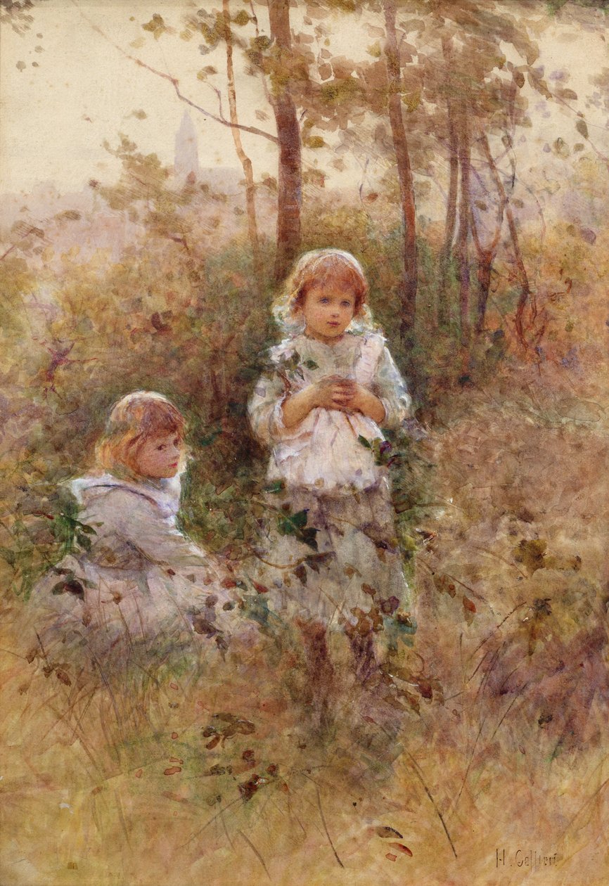 Dans les bois - Hector Caffieri