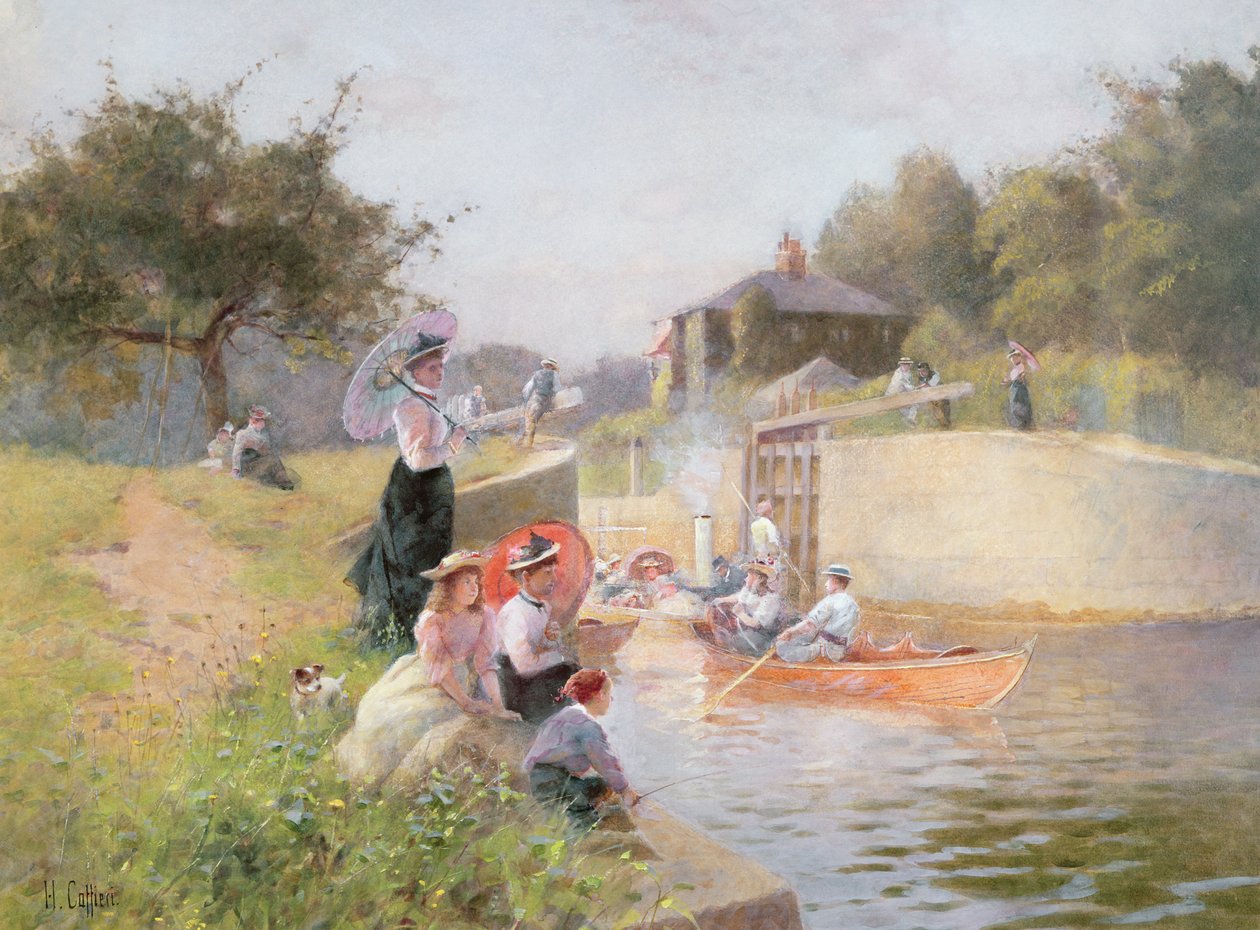 Écluse de Marlow - Hector Caffieri