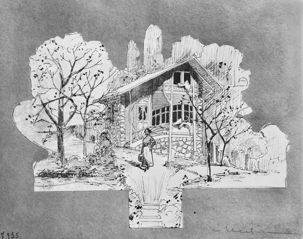 Projet pour une villa, La Maisonnette - Hector Guimard