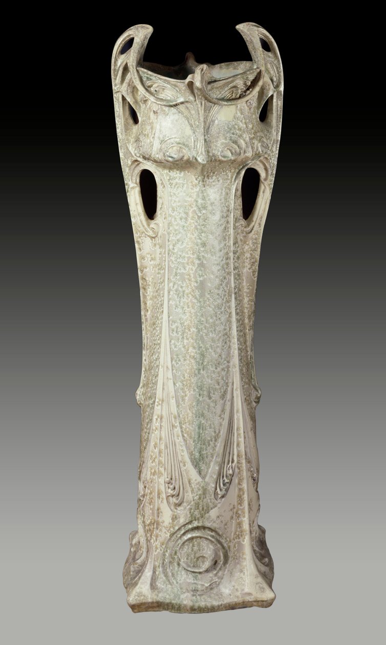Art Nouveau : Jardinière vers 1902-1903 réalisée par Hector Guimard (1867-1942), 20e siècle. Sèvres, Musée national de la céramique. - Hector Guimard