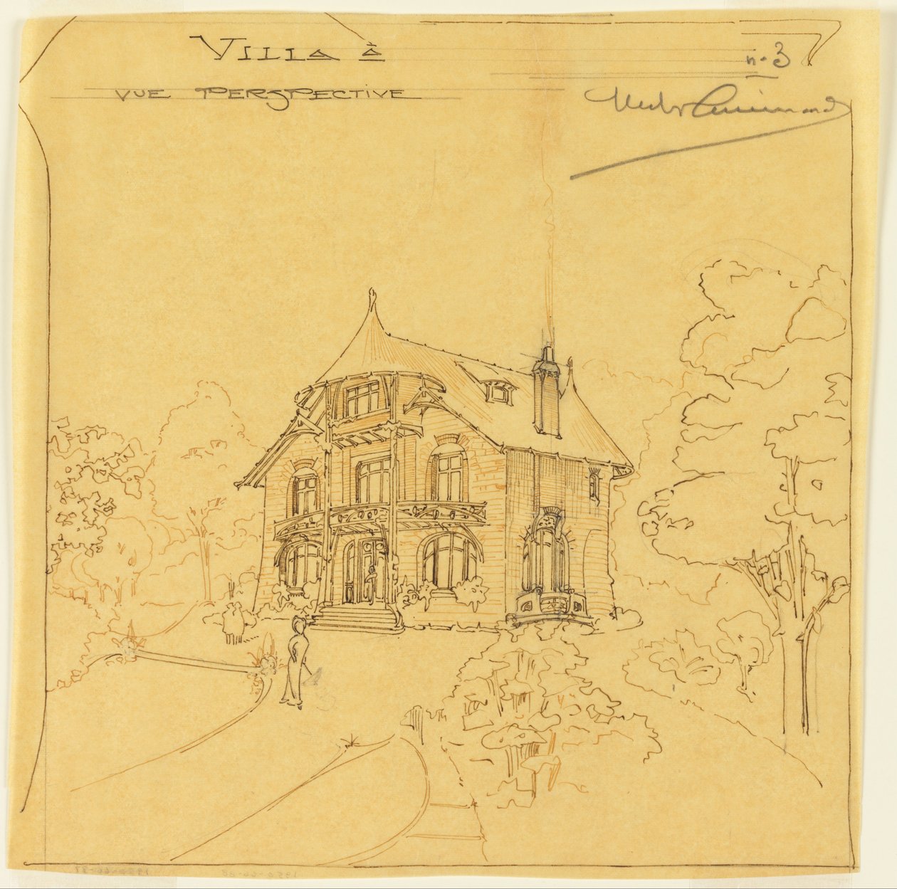 Vue en perspective d