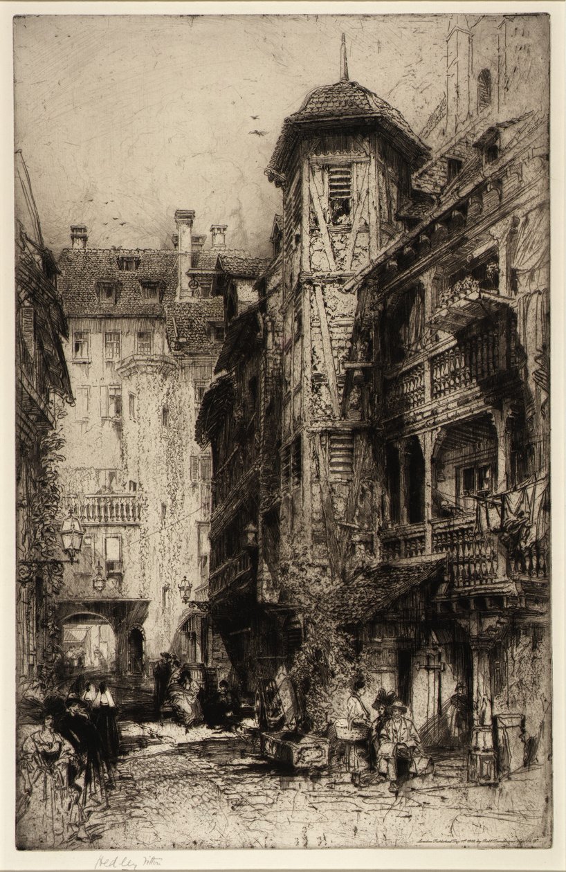Cour de Corbeau, Strassburg - Hedley Fitton