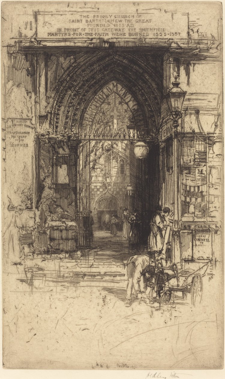 Saint-Barthélemy-le-Grand, Smithfield - Hedley Fitton