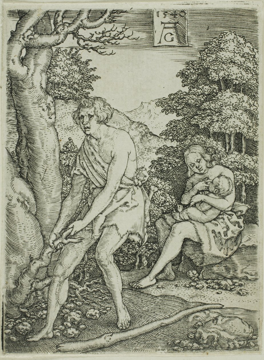 Adam et Ève au travail, de L