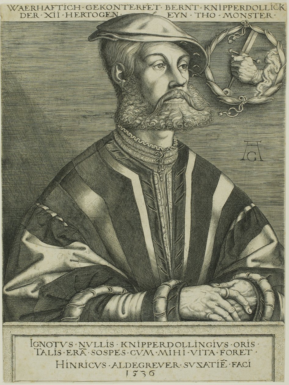 Bernard Knipperdolling - Heinrich Aldegrever