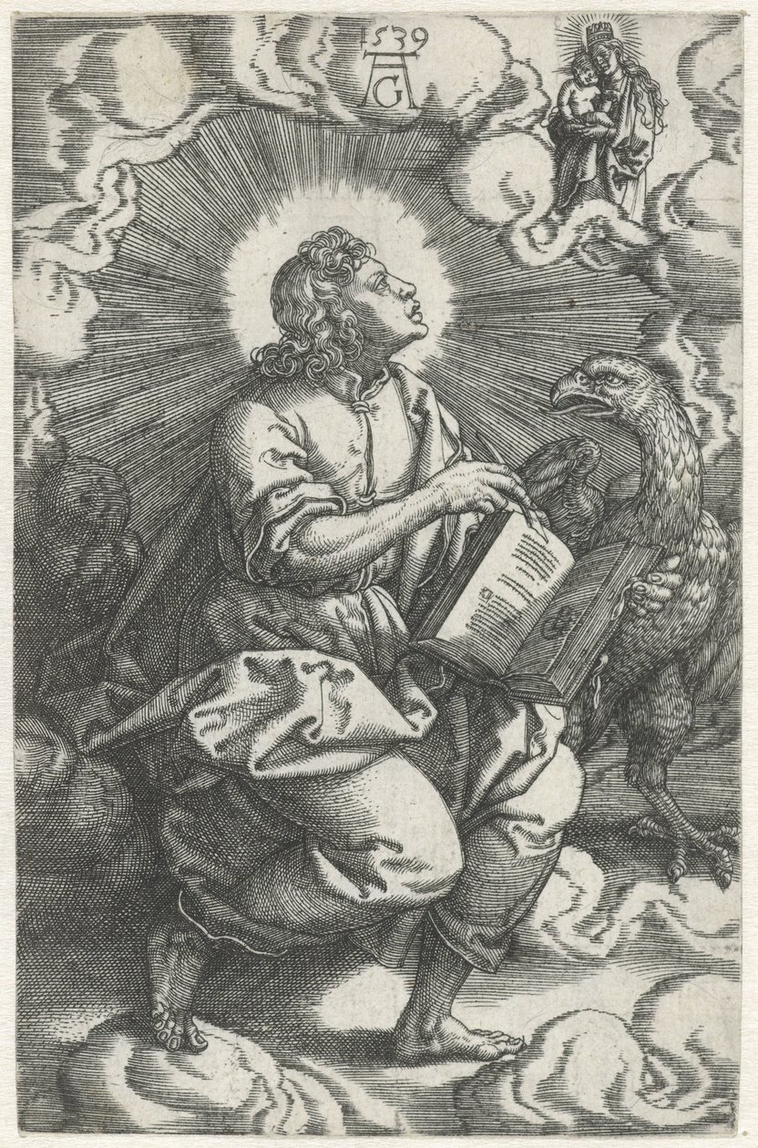 Jean (Les quatre évangélistes) - Heinrich Aldegrever