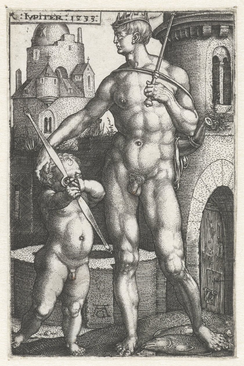 Jupiter - Heinrich Aldegrever