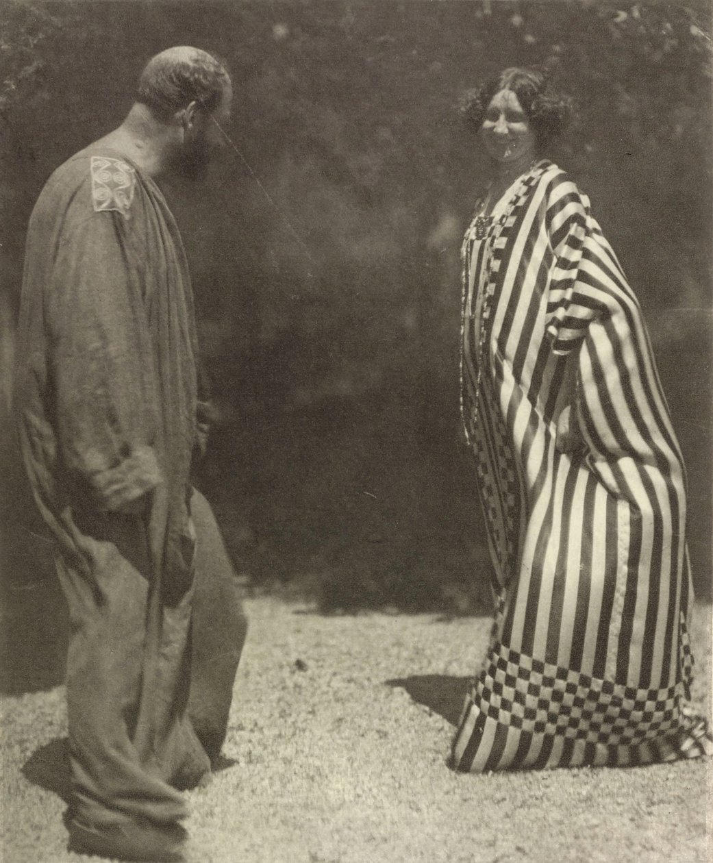 Gustav Klimt et Emilie Flöge, vers 1909 - Heinrich Böhler