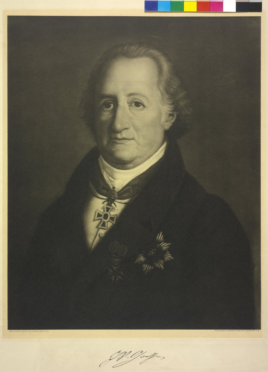 Johann Wolfgang von Goethe - Heinrich Christoph Kolbe