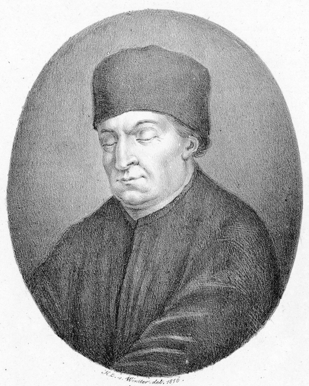 Personne représentée :  Conrad Paumann - Heinrich Eduard Winter