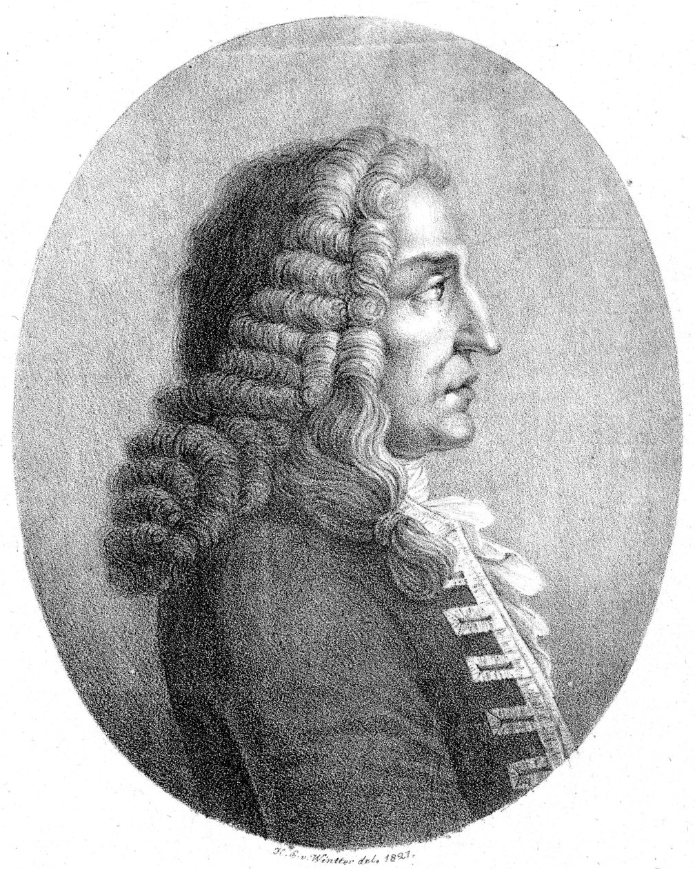 Personne représentée :  Johann Joseph Fux - Heinrich Eduard Winter