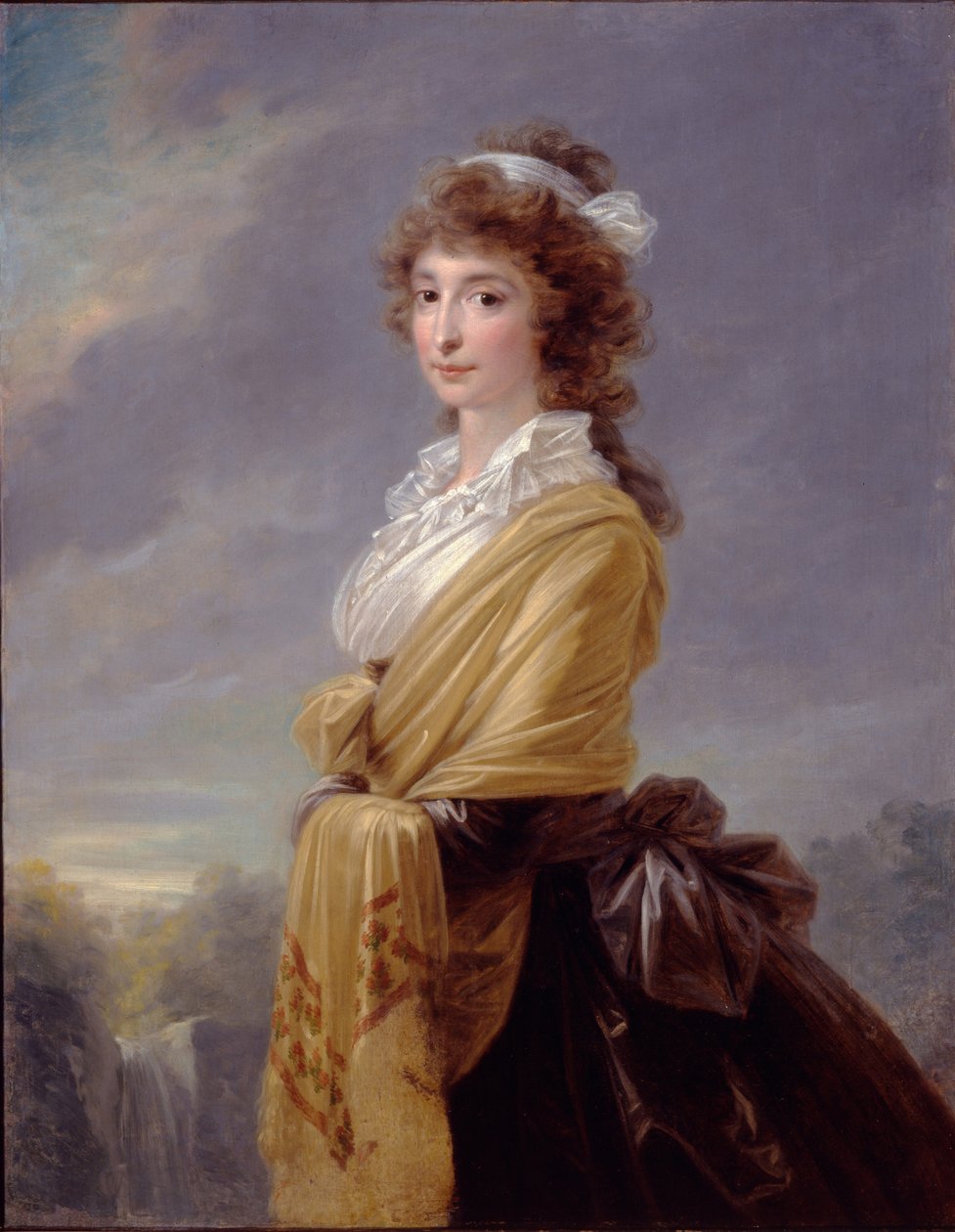 Portrait de la comtesse Elisabeth von Thun-Hohenstein 1764-1806, 1787 - Heinrich Friedrich Füger
