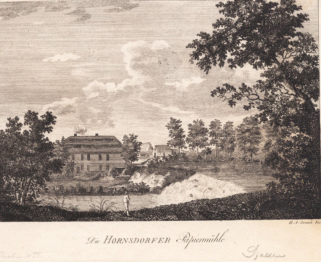 La papeterie de Hornsdorf - Heinrich Grosch