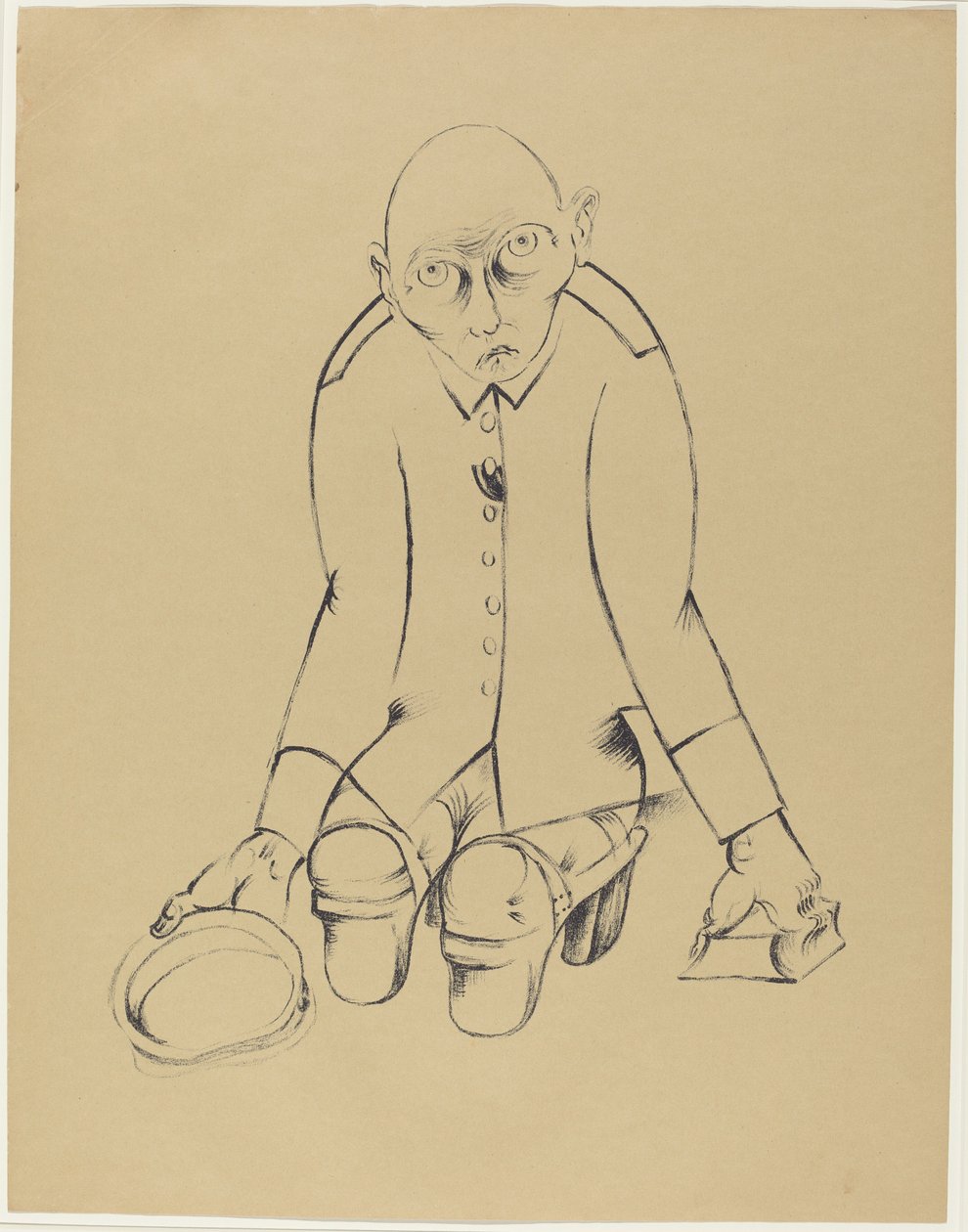 Le gagne-pain - Heinrich Hoerle