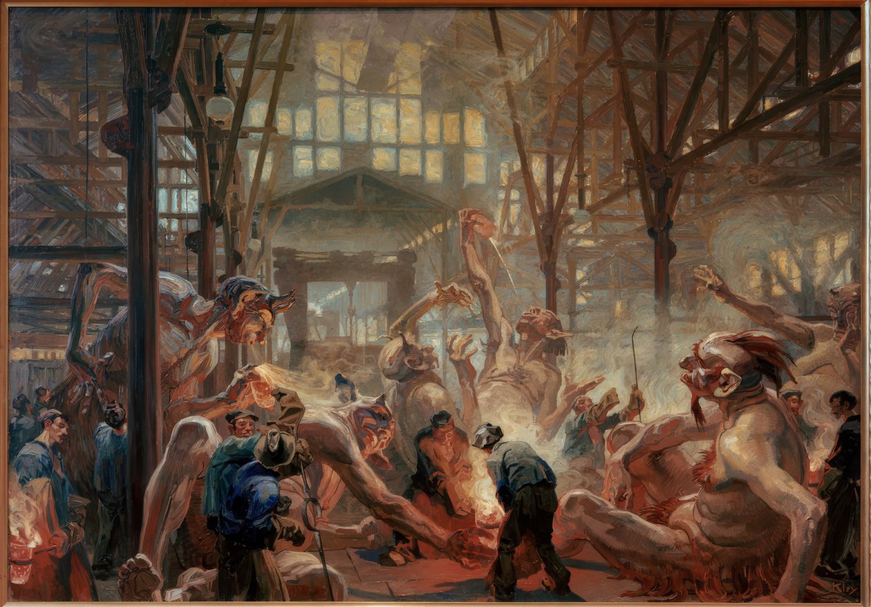 Les diables de Krupp - Heinrich Kley