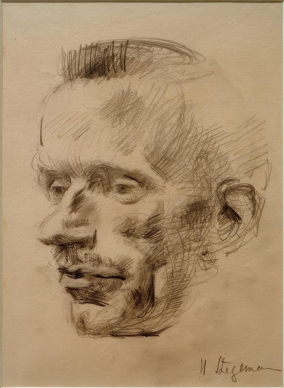 Portrait de Wilhelm Werner, vers 1926 - Heinrich Stegemann