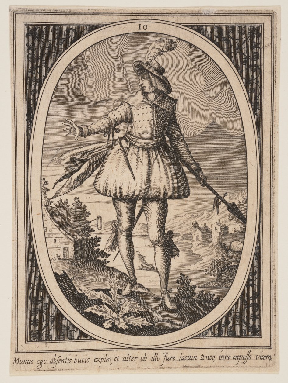 Planche 10 de Figures militaires - Heinrich Ulrich