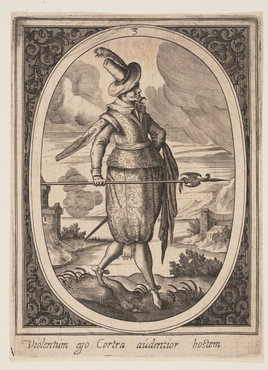 Planche 3 de Figures militaires - Heinrich Ulrich