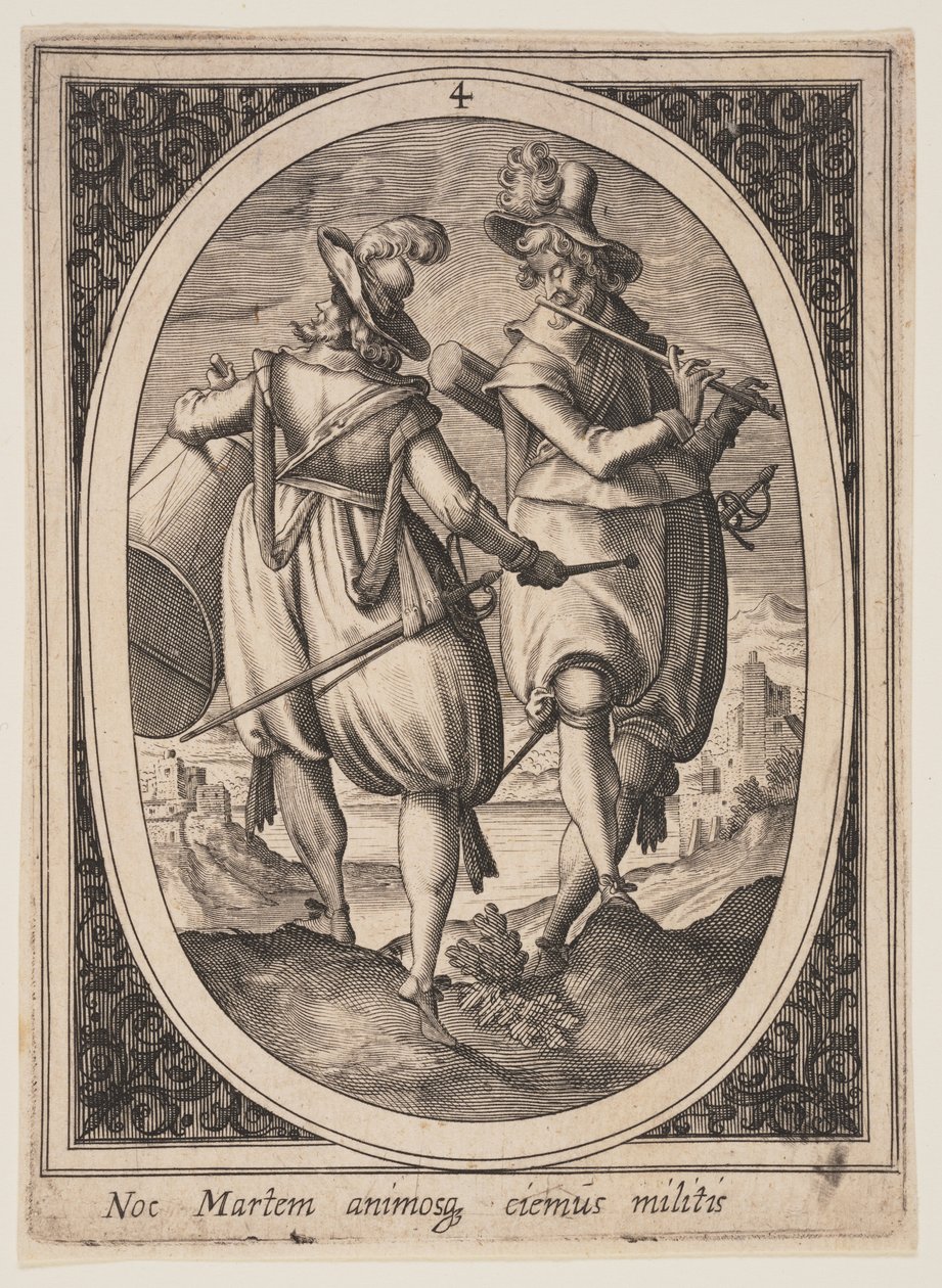 Planche 4 de Figures militaires - Heinrich Ulrich