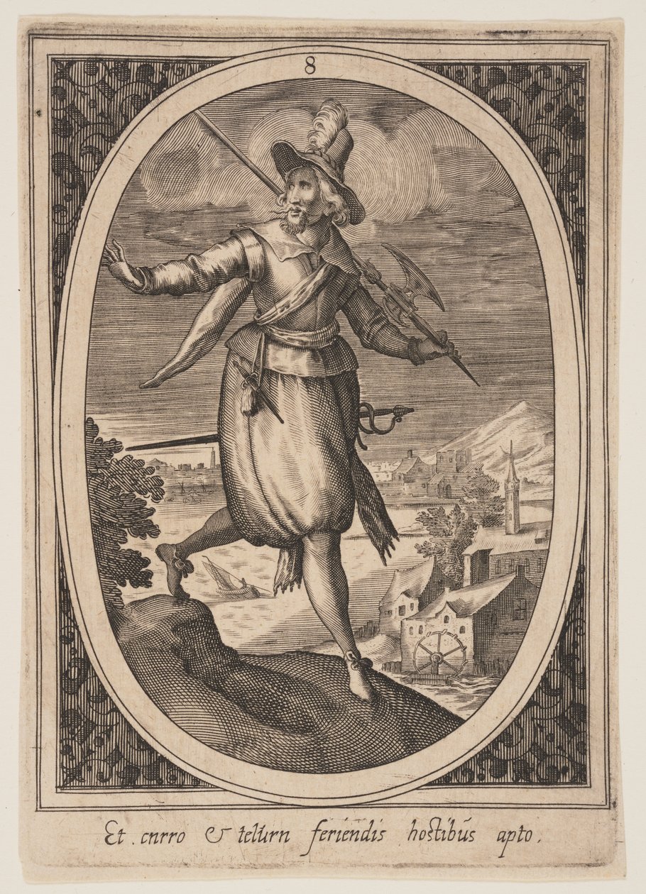 Planche 8 de Figures militaires - Heinrich Ulrich