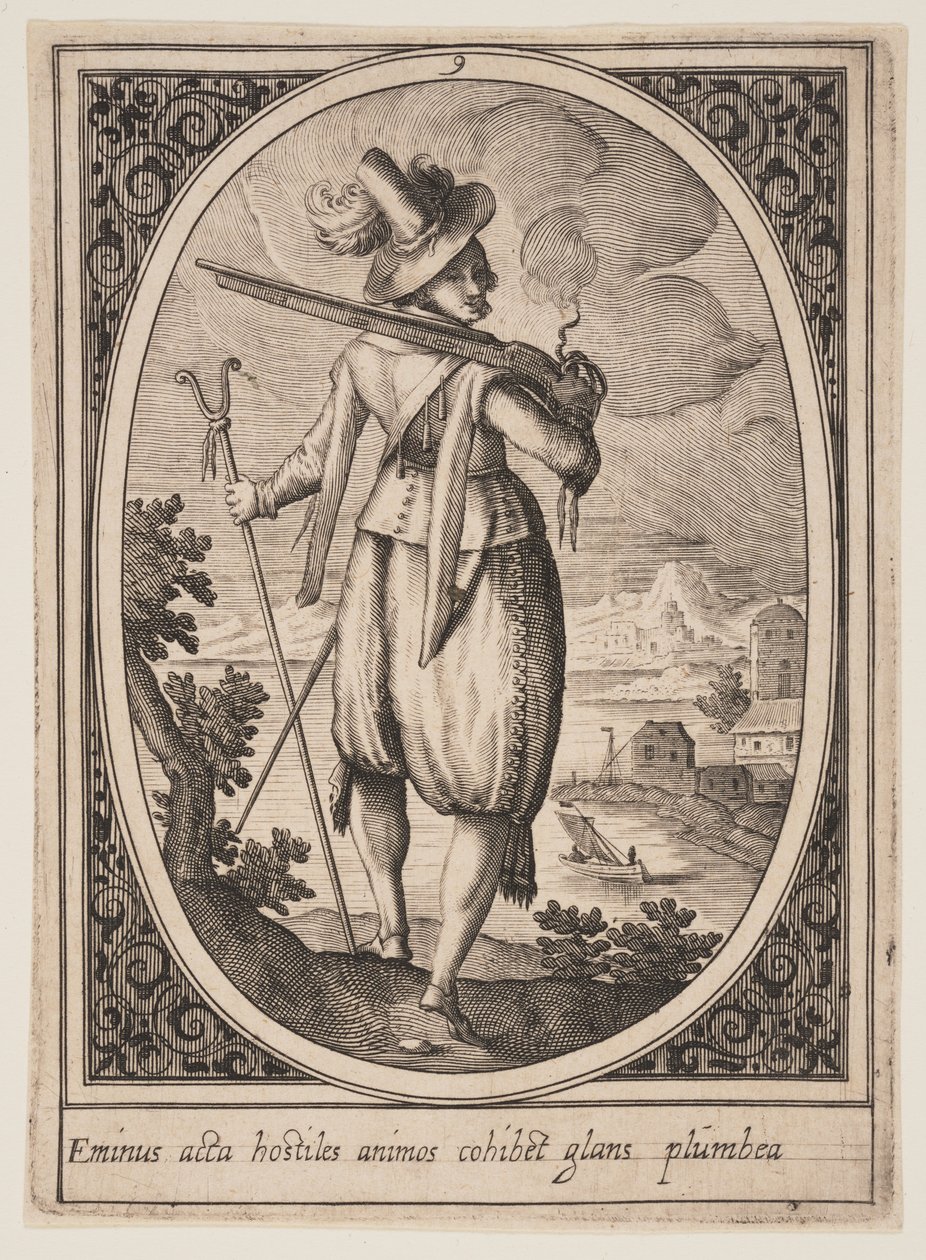 Planche 9 de Figures militaires - Heinrich Ulrich