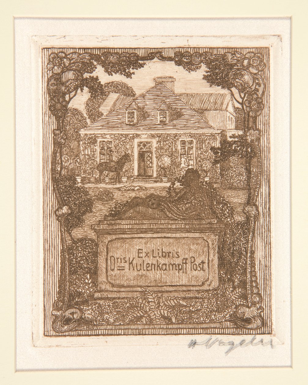 Ex-libris - Heinrich Vogeler