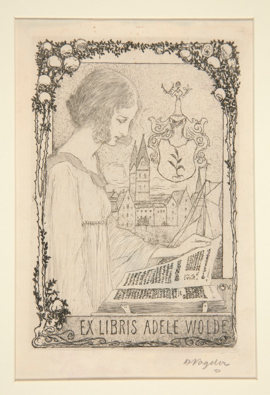 Ex-libris - Heinrich Vogeler
