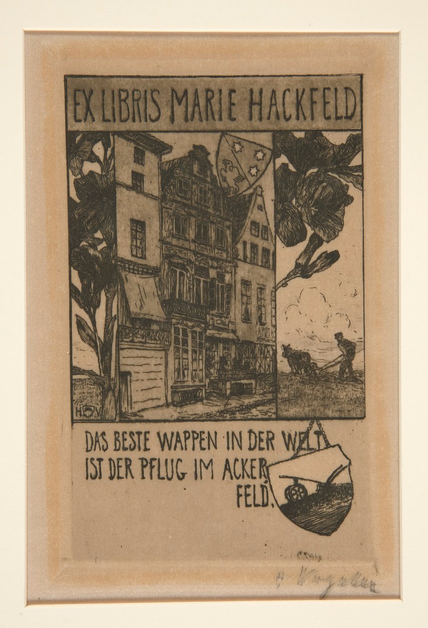 Ex-libris - Heinrich Vogeler