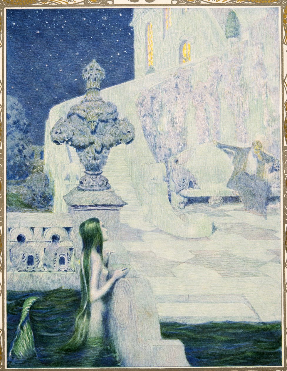 La Petite Sirène, de Contes de Hans Christian Andersen, pub. 1911 - Heinrich and Urban Lefler