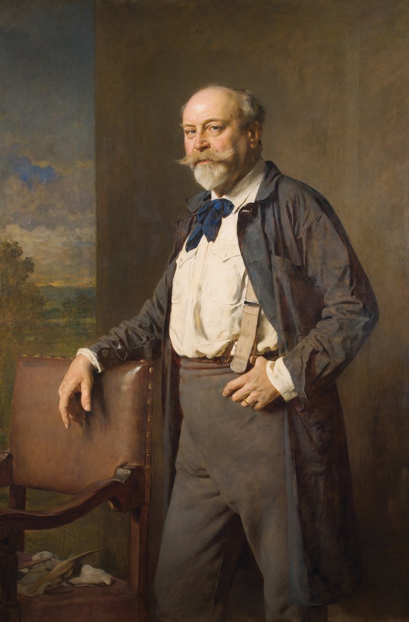 Le sculpteur Rudolf Weyr - Heinrich von Angeli