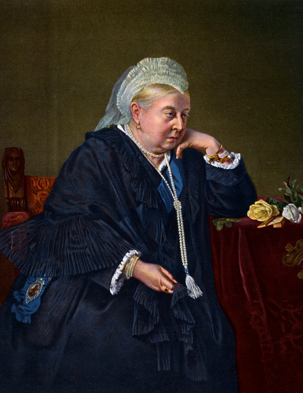 Reine Victoria en 1899, 1901 - Heinrich von Angeli