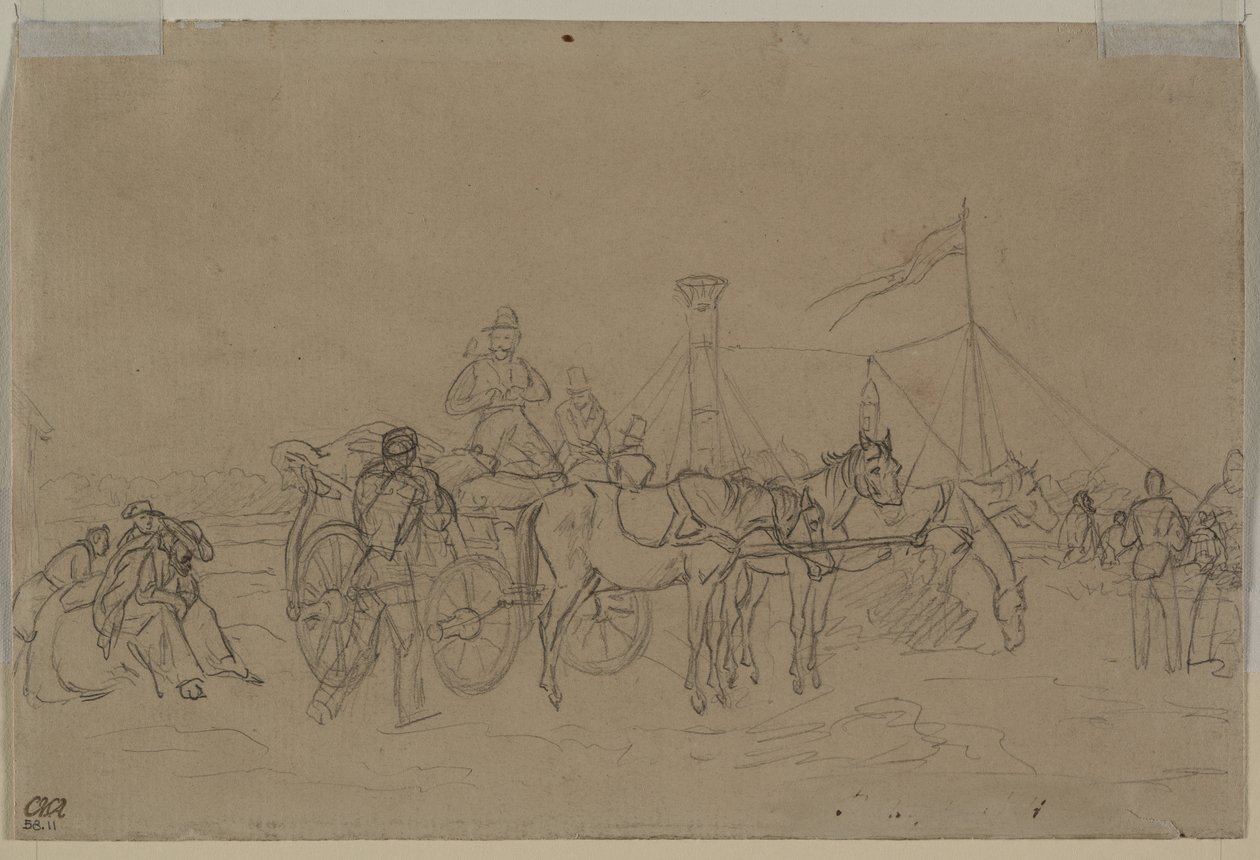 Passagers pour le bateau à vapeur du Rhin - Heinrich von Mayr