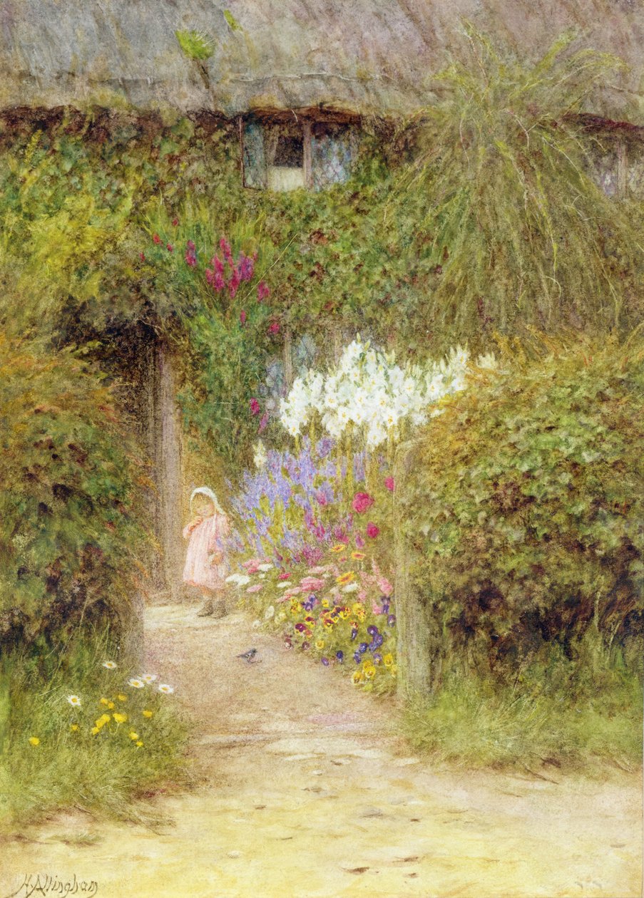 Un cottage à Redlynch - Helen Allingham