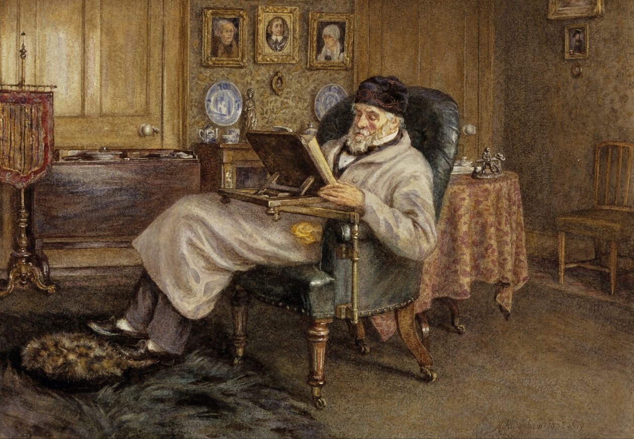 Thomas Carlyle, 1795 - 1881. Historien et essayiste - Helen Allingham