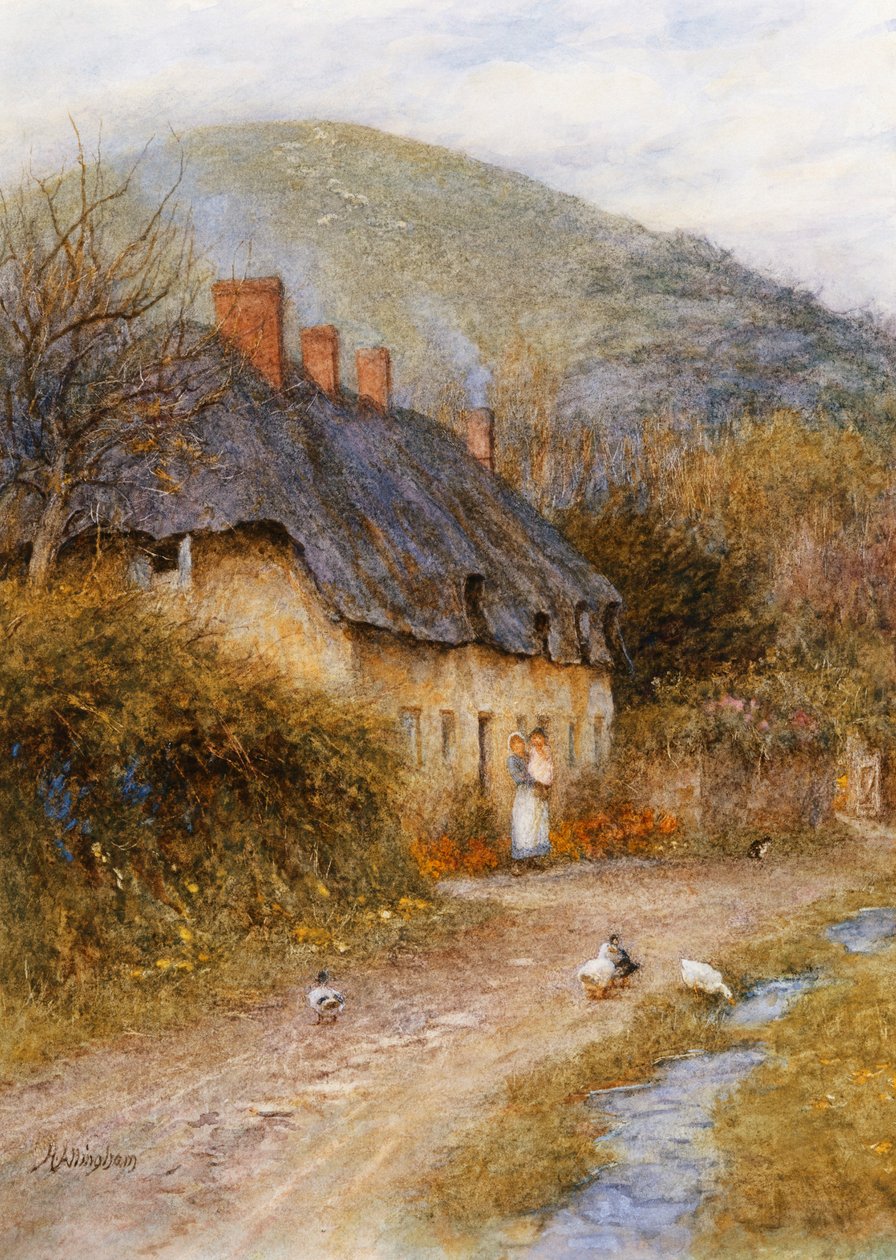 À Symondsbury près de Bridport, Dorset - Helen Allingham