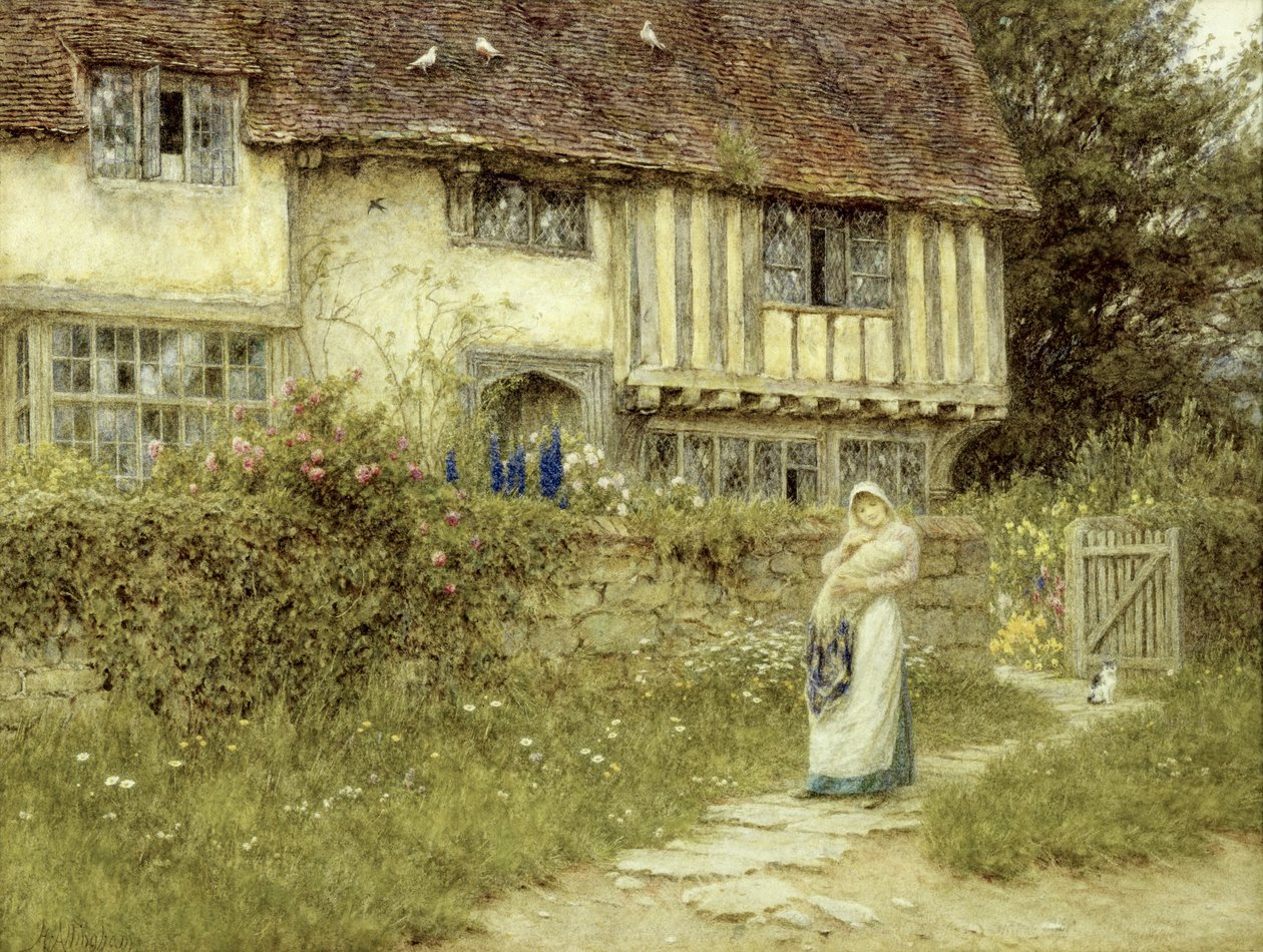 Près de la vieille porte de l