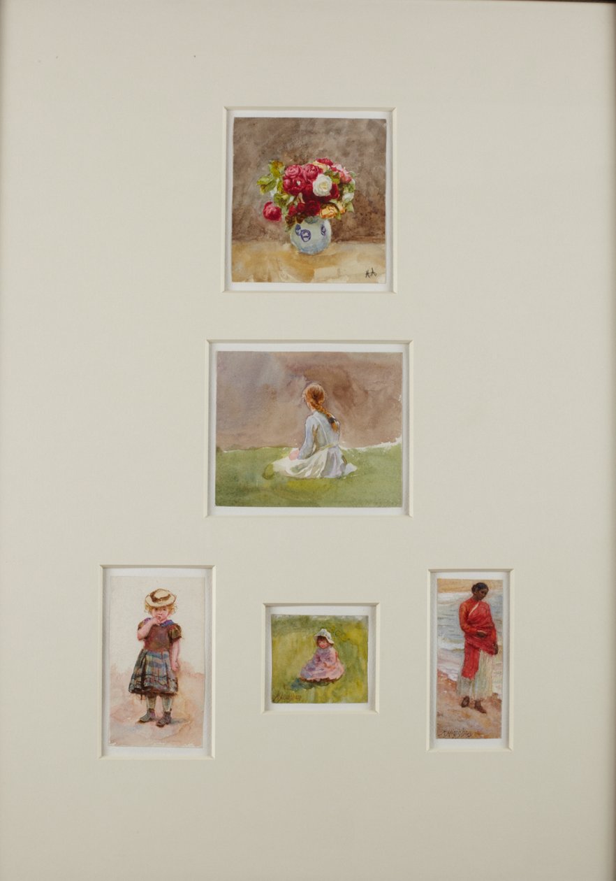 Cinq croquis - Helen Allingham