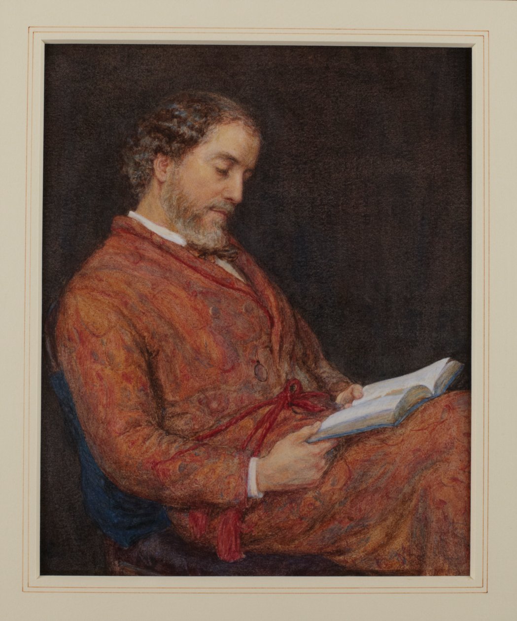 Portrait de William Allingham - Helen Allingham
