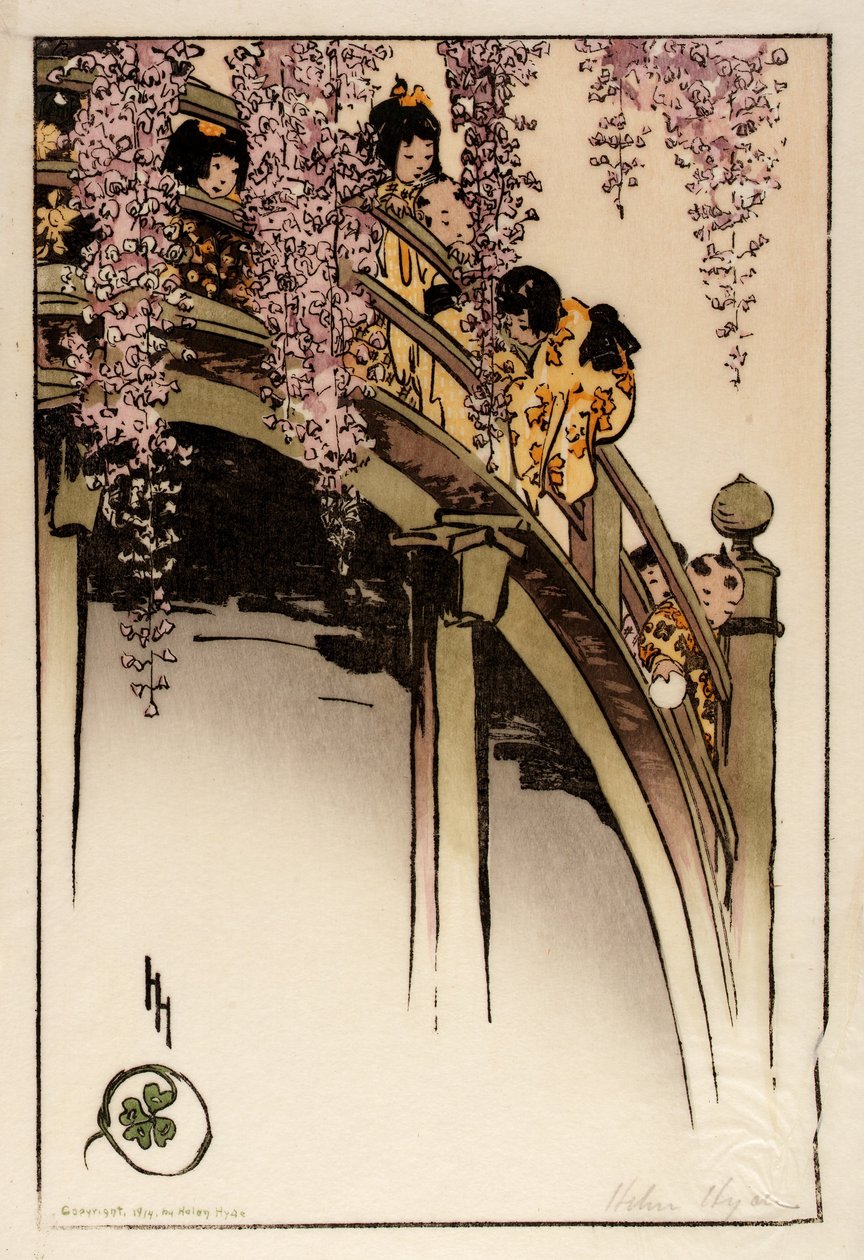Pont de la Lune à Kameido - Helen Hyde