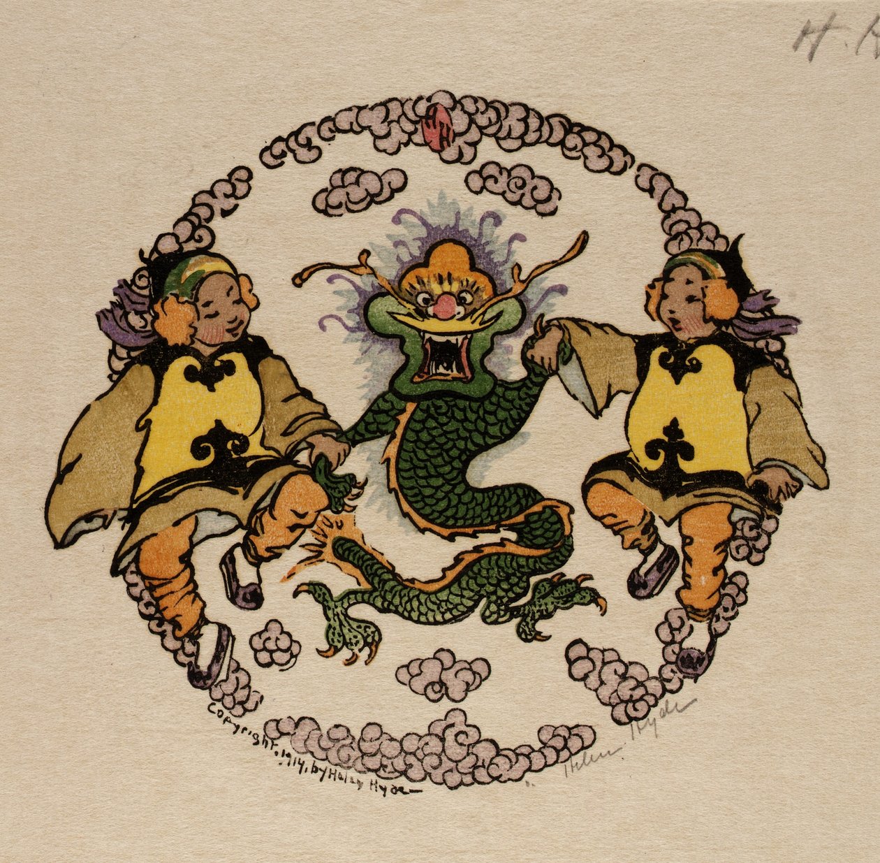 Le dragon furieux - Helen Hyde